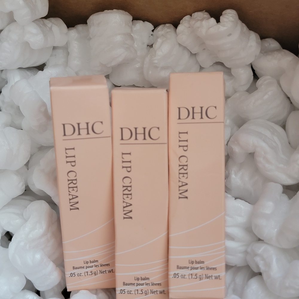 DHC Lip Cream – 3 Pack – Moisturizing Lip Balm – NEW